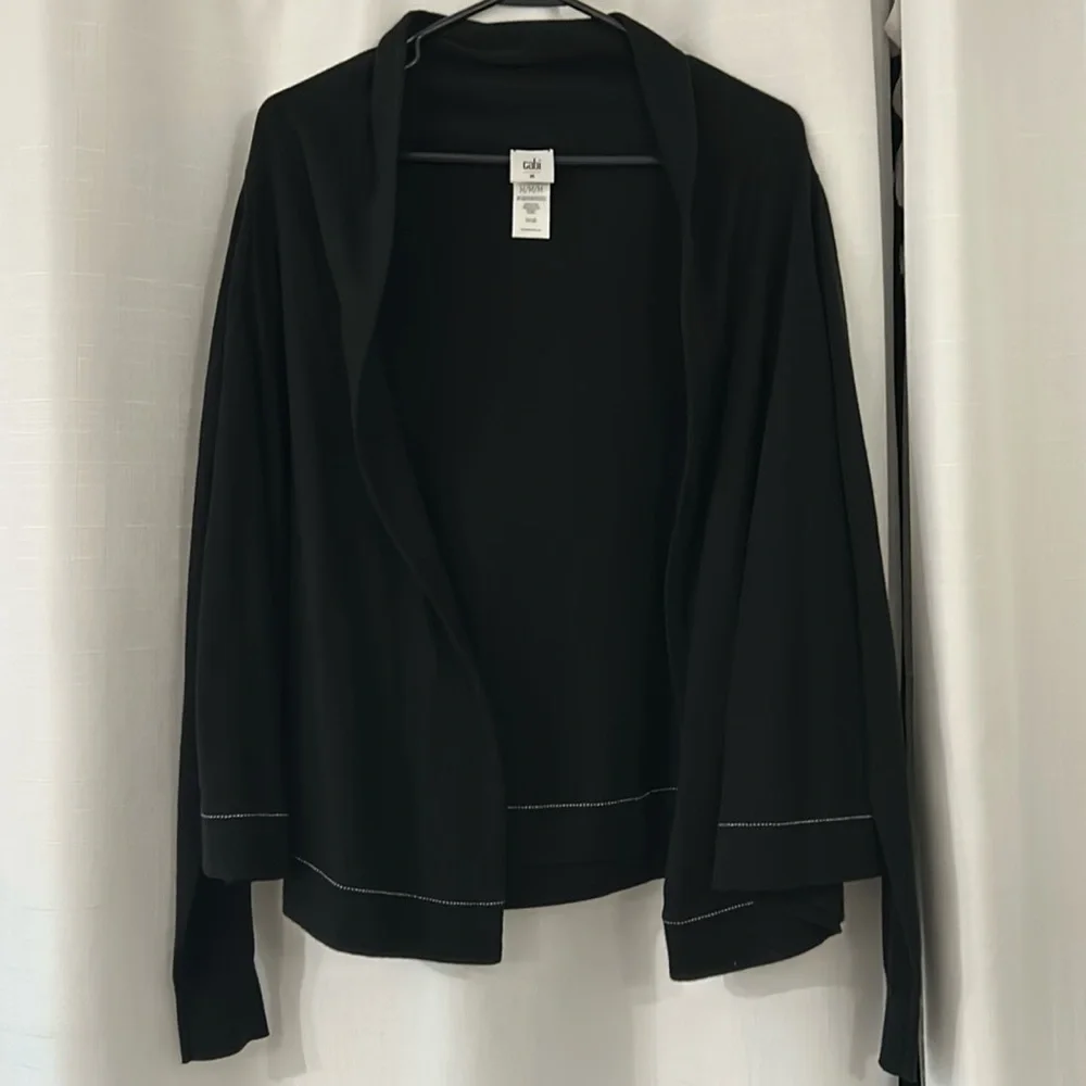 Cabi Winsome Cardigan Black NWOT Medium
